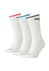 Puma Skarpety Sport Crew 3-Pak 90794102. Białe skarpety Puma, bez wzorów, z bawełny. Za 45.99 zł.