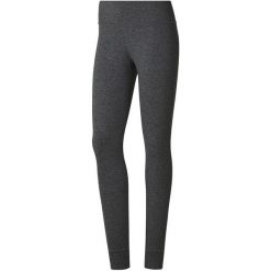 Legginsy damskie Reebok Lux Tight, szare, high-waist, długi krój. Szare bielizna sportowa Reebok, bez wzorów, z elastanu. Za 157.99 zł.