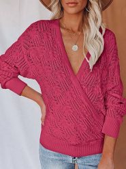 Milan Kiss Sweter w kolorze różowym rozmiar: L. Różowe swetry Milan Kiss, l, bez wzorów, z bawełny, bez ramiączek. Za 166.95 zł.
