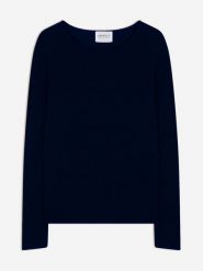 Perfect Cashmere Kaszmirowy sweter "Oprah" w kolorze granatowym rozmiar: XL. Niebieskie swetry Perfect Cashmere, xl, bez wzorów, z kaszmiru, bez ramiączek. Za 347.99 zł.