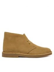 Clarks Trzewiki Desert Bt Evo. 26182928 Brązowy. Brązowe botki Clarks, bez wzorów, ze skóry, bez obcasa, na płaskiej podeszwie, bez zapięcia. Za 609.99 zł.