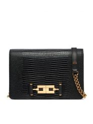 Elisabetta Franchi Torebka BS-09A-66E2-V300 Czarny. Czarne listonoszki Elisabetta Franchi, bez wzorów, ze skóry, bez dodatków. Za 1,289.00 zł.