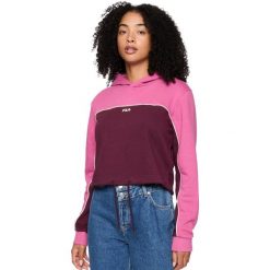 Bluza damska Fila Laagna. Czerwone bluzy Fila, xs, bez wzorów, z dresówki, bez kaptura. Za 233.00 zł.