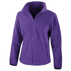 Bluza Rozpinana Damska Core Fashion Fit. Fioletowe bluzy RESULT, xl, bez wzorów, bez kaptura. Za 107.99 zł.