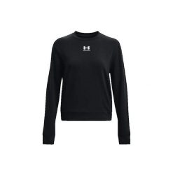 Bluza Kobieta Under Armour Rival Terry czarny. Białe bluzy Under Armour, xs, bez wzorów, bez kaptura. W wyprzedaży za 149.85 zł.