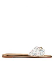 Aldo Klapki Alamassi 14193540 Biały. Białe klapki Aldo, bez wzorów, ze skóry, bez obcasa. Za 229.99 zł.