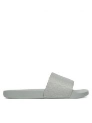 Calvin Klein Klapki Pool Slide - Jacq HW0HW02420 Szary. Szare klapki Calvin Klein, bez wzorów, z materiału, bez obcasa. Za 139.99 zł.