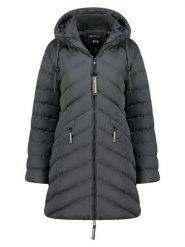 ANAPURNA Parka "Clarisana" w kolorze antracytowym rozmiar: L. Czarne parki ANAPURNA, l, bez kaptura. Za 310.38 zł.