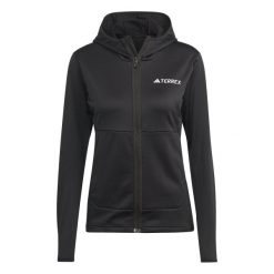 Adidas Bluza Terrex Xperior Fl Ib1823. Czarne bluzy Adidas, xs, bez wzorów, z kapturem. Za 366.99 zł.