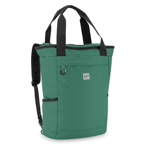 Plecaki miejski torba 2w1 Spokey Osaka. Niebieskie torby na ramię Spokey, bez wzorów, z materiału, sportowe, na ramię, bez dodatków. Za 86.99 zł.