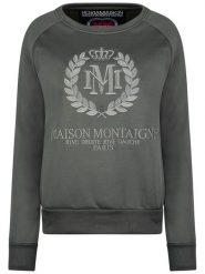 Maison Montaigne Bluza "Fimosai" w kolorze antracytowym rozmiar: S. Czarne bluzy Maison Montaigne, s, bez wzorów, bez kaptura. Za 79.03 zł.
