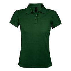 Damska Koszulka Polo Prime. Zielone koszulki polo SOL'S, l, bez wzorów, bez kołnierzyka, bez ramiączek. Za 94.99 zł.