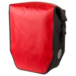 Torba rowerowa pojedyncza Shelter Large, wodoodporna, czerwona, na laptopa. Czerwone torby na laptopa AGU, bez wzorów, z materiału, na ramię. Za 354.00 zł.