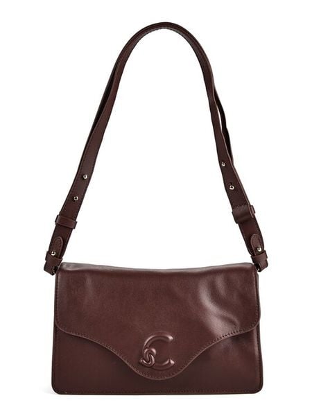 Coccinelle Torebka VJG Coccinelle C-Me Softy SMO E1 VJF 12 02 01 Bordowy. Czerwone listonoszki Coccinelle, bez wzorów, ze skóry, bez dodatków. Za 1,499.00 zł.