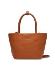 Tommy Hilfiger Torebka Th Marina Bucket Leather AW0AW18739 Brązowy. Brązowe torebki klasyczne TOMMY HILFIGER, bez wzorów, ze skóry, bez dodatków. Za 849.99 zł.