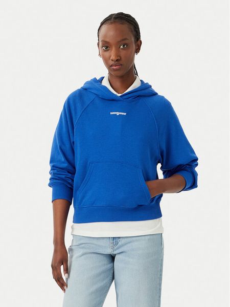 Tommy Jeans Bluza Script DW0DW22825 Niebieski Regular Fit. Niebieskie bluzy Tommy Jeans, l, bez wzorów, z bawełny, bez kaptura. Za 409.99 zł.