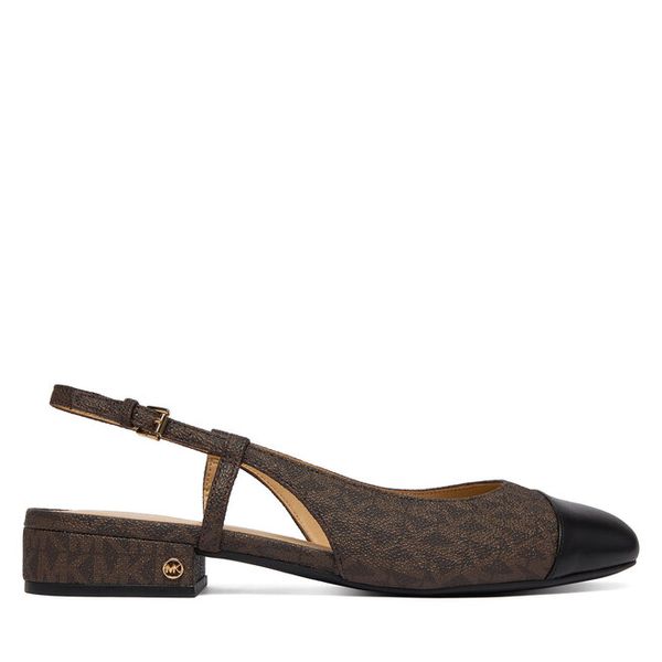 Baleriny MICHAEL Michael Kors. Brązowe baleriny MICHAEL Michael Kors, bez wzorów, bez obcasa. Za 659.99 zł.