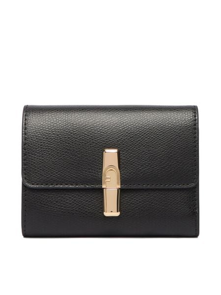 Furla Portfel Iride S WP00564 ARE000 CN O6000 Czarny. Czarne portfele Furla, bez wzorów, ze skóry. Za 659.99 zł.