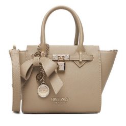 Torebka Nine West. Brązowe torebki klasyczne Nine West, bez wzorów, bez dodatków. Za 329.99 zł.