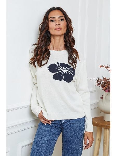 So Cachemire Sweter "Lambi" w kolorze kremowym rozmiar: XL. Brązowe swetry So Cachemire, xl, bez wzorów, z kaszmiru, bez ramiączek. Za 204.95 zł.