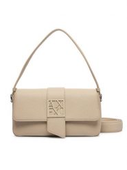 Armani Exchange Torebka XW002592 AF11902 U6208 Beżowy. Brązowe torebki klasyczne Armani Exchange, bez wzorów, ze skóry, bez dodatków. Za 629.99 zł.