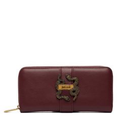 Portfel Just Cavalli. Czerwone portfele Just Cavalli, bez wzorów. Za 429.99 zł.