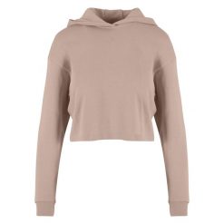 Lekka Bluza Z Kapturem Frotte Dla Pań I Panów. Czerwone bluzy Urban Classics, s, bez wzorów, z kapturem. Za 115.99 zł.