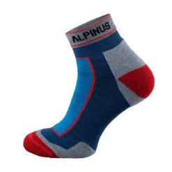 Skarpety trekkingowe Alpinus Sveg Low Merino. Niebieskie skarpety Alpinus, bez wzorów, z wełny. Za 45.00 zł.