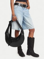 G-Star Raw Torebka C-LDA8818 Czarny. Czarne torebki klasyczne G-Star, bez wzorów, ze skóry, bez dodatków. Za 249.99 zł.