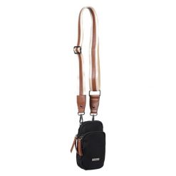 Torba na telefon dla kobiet HV Polo Noa. Czarne torby na ramię HV POLO, bez wzorów, eleganckie, na ramię, bez dodatków. Za 241.50 zł.