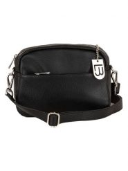 Lucca Baldi Skórzana torebka "Cascina" w kolorze czarnym - 22 x 18 x 9 cm rozmiar: onesize. Czarne torby na ramię Lucca Baldi, bez wzorów, z materiału, na ramię, bez dodatków. Za 217.99 zł.