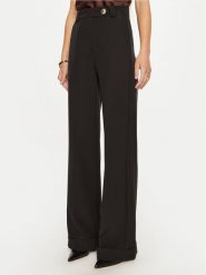Maryley Spodnie materiałowe 24IB563/43NE Czarny Regular Fit. Czarne spodnie materiałowe Maryley, s, bez wzorów, z materiału. Za 119.99 zł.