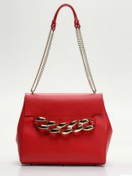 Victor & Hugo Paris Skórzana torebka "Lisa" w kolorze czerwonym - 31 x 29 x 17 cm rozmiar: onesize. Czerwone torby na ramię Victor & Hugo Paris, bez wzorów, z materiału, na ramię, bez dodatków. Za 513.99 zł.