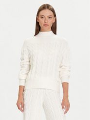 Guess Golf W5BR30 Z1192 Écru Relaxed Fit. Golfy Guess, l, z aplikacjami, z syntetyku, bez ramiączek. Za 359.99 zł.