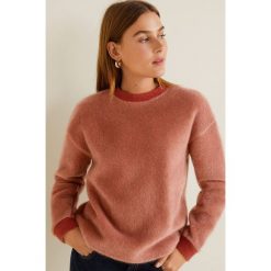 Mango - Bluza Nora. Czerwone bluzy Mango, m, bez wzorów, z poliamidu, bez kaptura. W wyprzedaży za 79.90 zł.