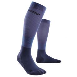 Skarpety kompresyjne damskie regeneracyjne CEP Infrared Recovery wysokie. Czarne skarpety CEP, bez wzorów. Za 189.00 zł.