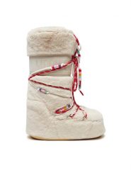 Moon Boot Śniegowce 80D1408990 Beżowy. Brązowe trapery i śniegowce Moon Boot, z materiału. Za 2,049.00 zł.
