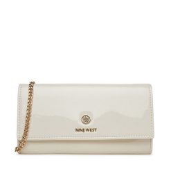 Torebka Nine West. Brązowe torebki klasyczne Nine West, bez wzorów, bez dodatków. Za 119.99 zł.