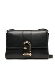 Furla Torebka Urban WB01683 BX3346 IT O6000 Czarny. Czarne listonoszki Furla, bez wzorów, ze skóry, bez dodatków. Za 1,859.00 zł.