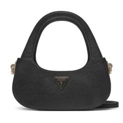 Torebka Guess. Czarne torebki klasyczne Guess, z aplikacjami, bez dodatków. Za 319.99 zł.