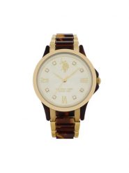 U.S. Polo Assn. Zegarek Selena USP8384BR Brązowy. Brązowe, analogowe zegarki U.S. Polo Assn. Za 499.99 zł.