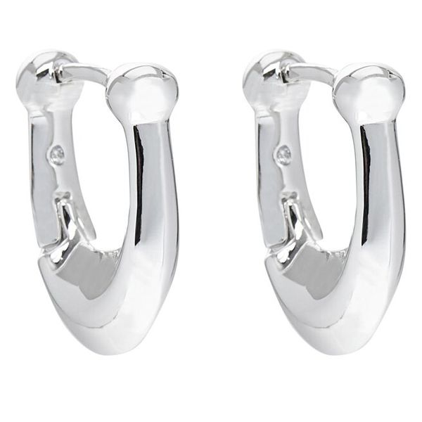 Kolczyki Coach. Szare kolczyki Coach, srebrne. Za 179.99 zł.