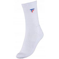 Skarpety tenisowe dla dorosłych 3pak Tecnifibre High Cut Classic Socks 3P. Białe skarpety TECNIFIBRE, bez wzorów. Za 89.00 zł.