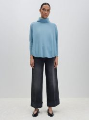 Someday Golf "Tariana" w kolorze błękitnym rozmiar: S. Niebieskie golfy someday., s, bez wzorów, z wełny, bez ramiączek. Za 165.99 zł.