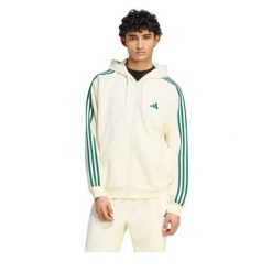 Bluza Adidas Sport M 3S Fl Fz Hd Dorośli. Brązowe bluzy Adidas, l, bez wzorów, z bawełny, z kapturem. Za 358.99 zł.