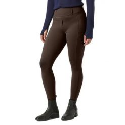Damskie legginsy jeździeckie z pełną przyczepnością PS of Sweden Katja. Brązowe legginsy PS OF SWEDEN, l, bez wzorów, z materiału, z podwyższonym stanem. Za 399.50 zł.