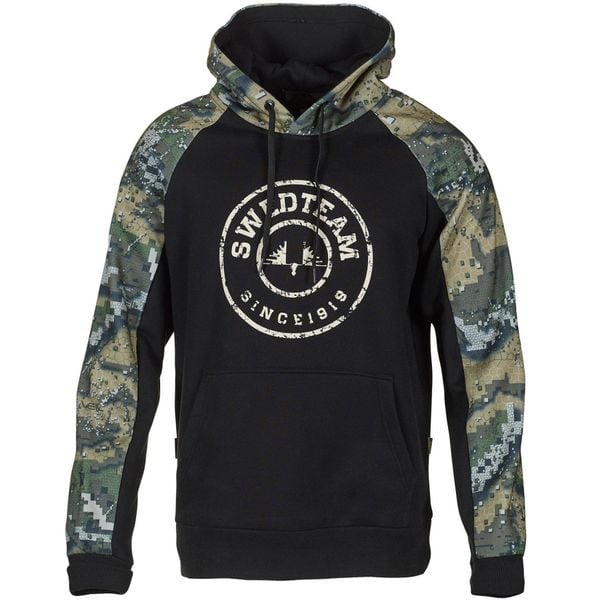 Bluza z kapturem Swedteam Ridge. Czarne bluzy SWEDTEAM, xl, bez wzorów, z materiału, z kapturem. Za 442.50 zł.