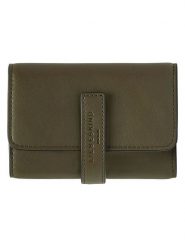 Liebeskind Berlin Skórzany portfel "Kate" w kolorze khaki - 13 x 10 x 4 cm rozmiar: onesize. Brązowe portfele Liebeskind Berlin, bez wzorów, z materiału. Za 169.95 zł.