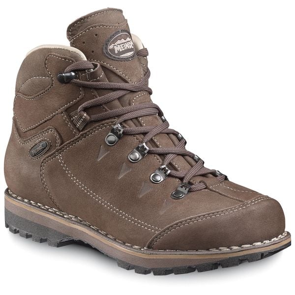 Buty damskie Meindl Ellmau Lady. Brązowe trekkingi Meindl, z materiału, trekkingowe. Za 1,079.10 zł.