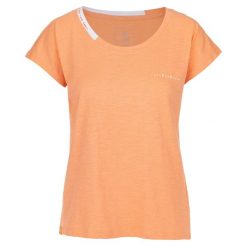 Damski bawełniany t-shirt Kilpi ROISIN-W. Brązowe koszulki sportowe Kilpi, bez wzorów, z bawełny, bez ramiączek. Za 141.99 zł.
